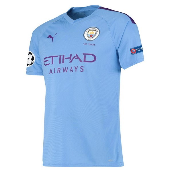 Tailandia Camiseta Manchester City Primera equipación 2019-2020 Azul